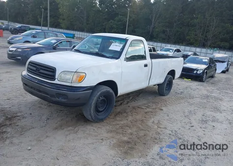 2000 Toyota Tundra z USA, uszkodzony, nr VIN 5TBJN3216YS060685